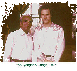 BKS Iyengar and Ganga